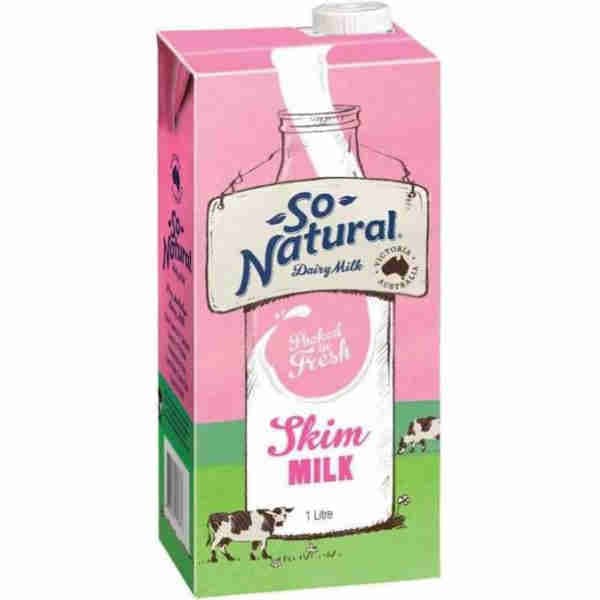 Skim Milk - So Natural