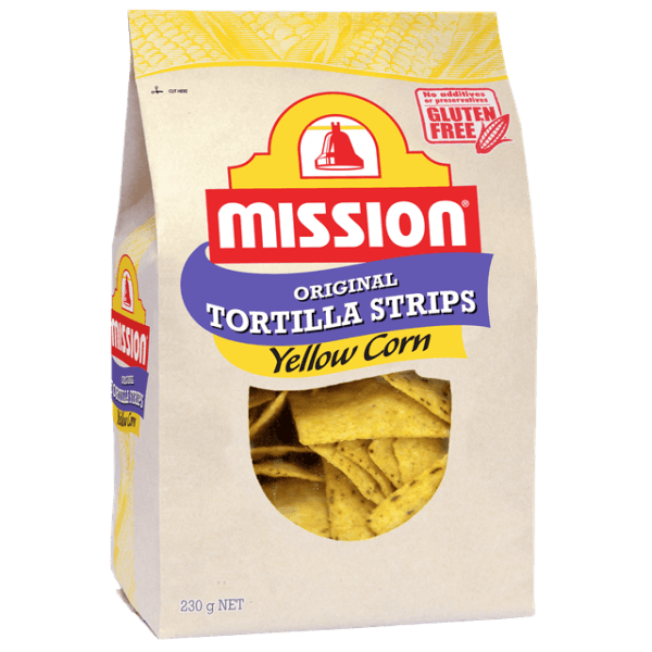 Gluten Free Original Tortilla Strips Yellow Corn