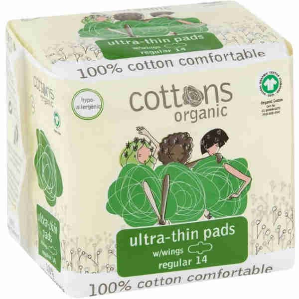 Ultra-Thin Pads with Wings Regular
