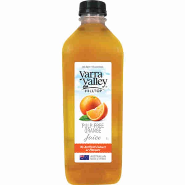Pulp Free Orange Juice