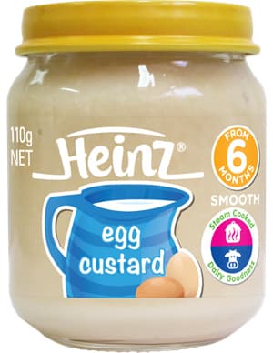 Baby Fruits Egg Custard