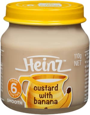 Baby Fruit Custard With Banana