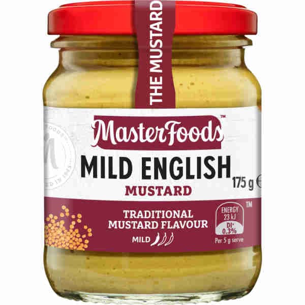 Mild English Mustard - Masterfoods 1