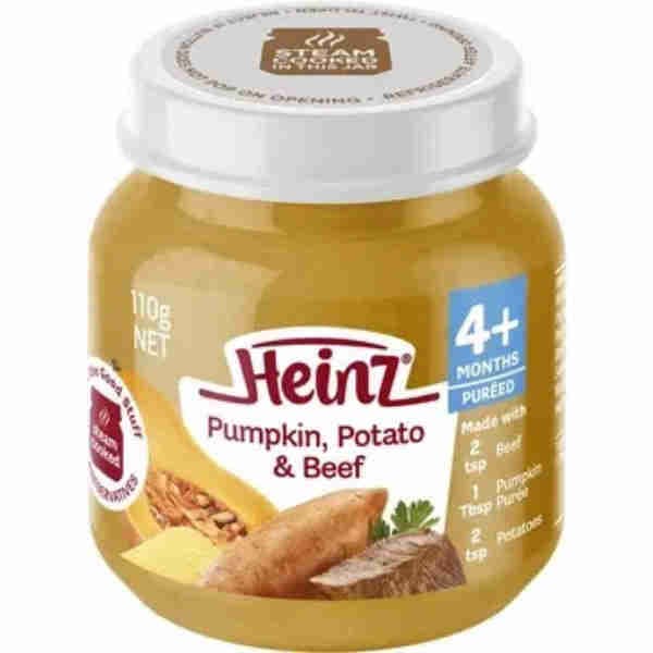 Pumpkin Potato & Beef 4m+ - Heinz