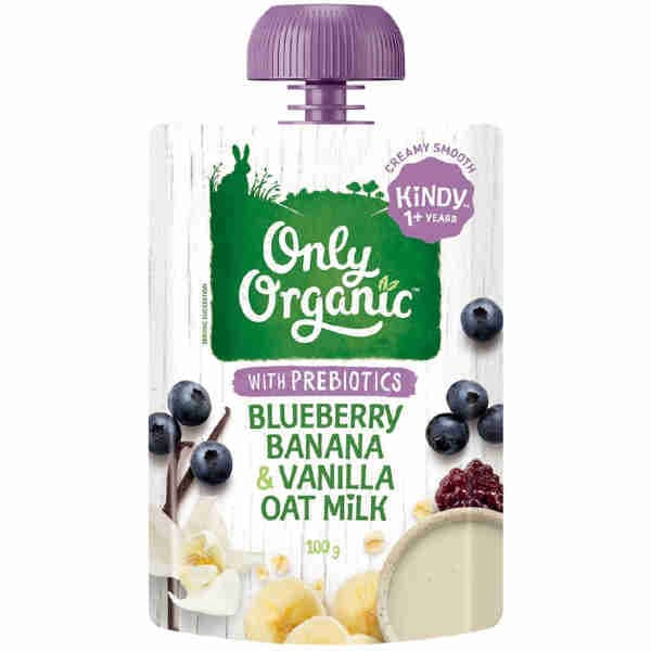 Blueberry Banana & Vanilla Oat Milk - Only Organic 1