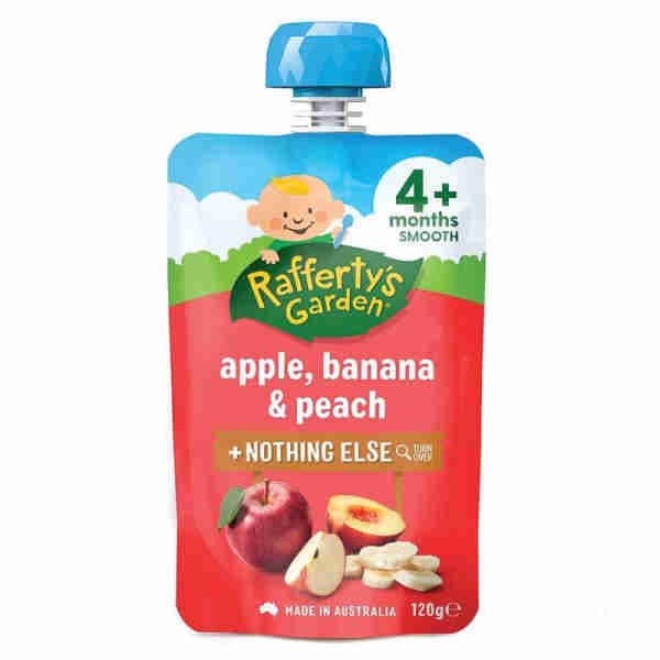Apple, Banana & Peach