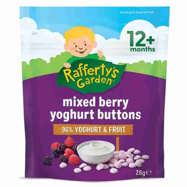 Mixed Berry Yogurt Buttons
