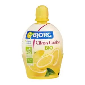 Organic lemon juice - Bjorg