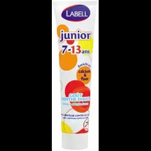 Toothpaste Junior 7-13 Years Old - Labell