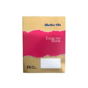F5 Plastic Cover Exercise Book - Skribe-On