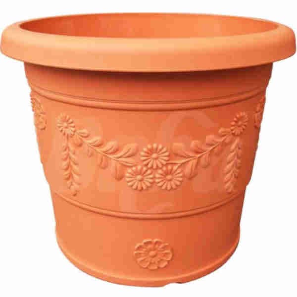 Biodegradable Grand Roman Series Flower Pot (Cotta) - Baba