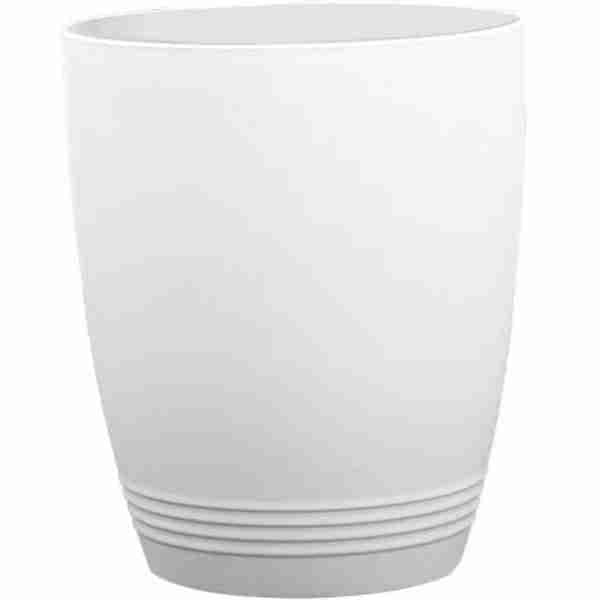 Fuji Flower Pot (White)