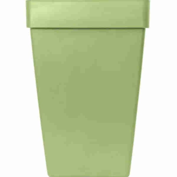 Santorini Biodegradable Square Pot (Morandi Green)