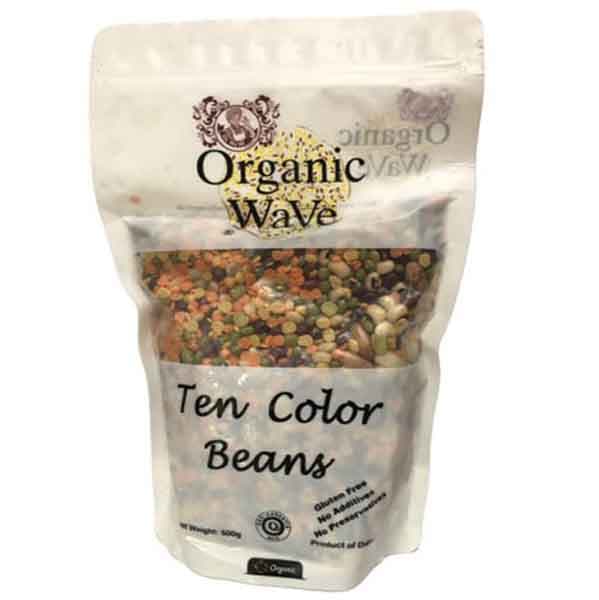 Organic Ten Colour Beans