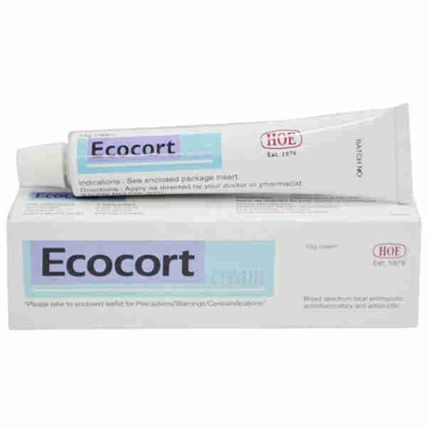 Ecocort Econazole/Triamcinolone 1%/0.1% Cream