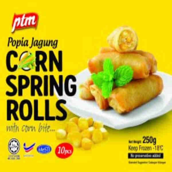 Corn Spring Rolls - PTM