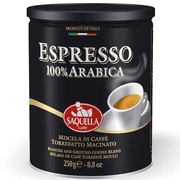 Espresso 100% Arabica Roasted and Ground Coffee Blend