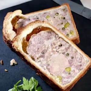 Duck Meat Pie Pistacho & Foie Gras - Bassac Farm