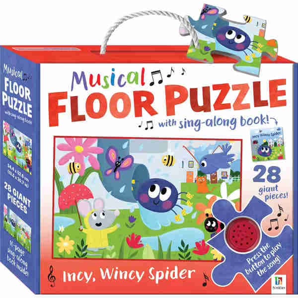 Musical Floor Puzzle Incy Wincy Spider