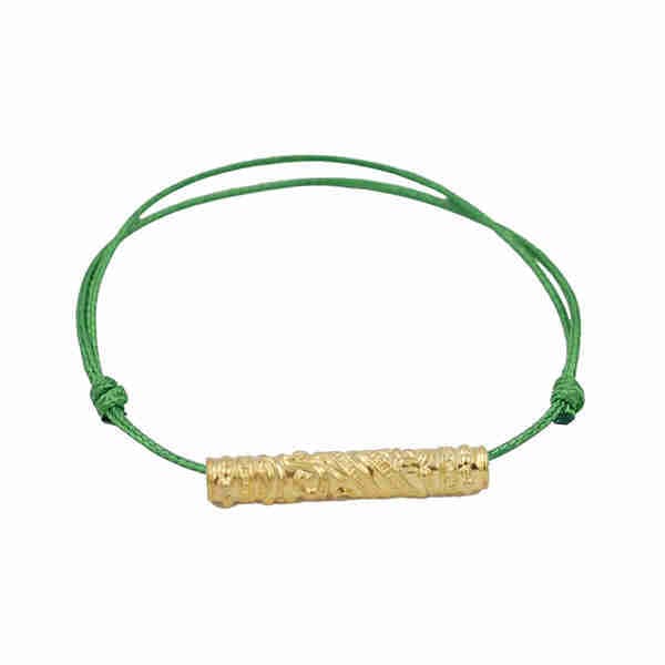 Katha Thom Gold Green