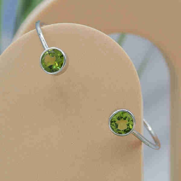 Bangle Peridot Round 7mm - A.Varini