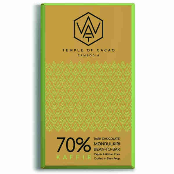 70% Kaffir Lime Dark Chocolate