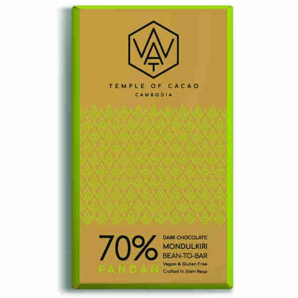 70% Pandan Chocolate