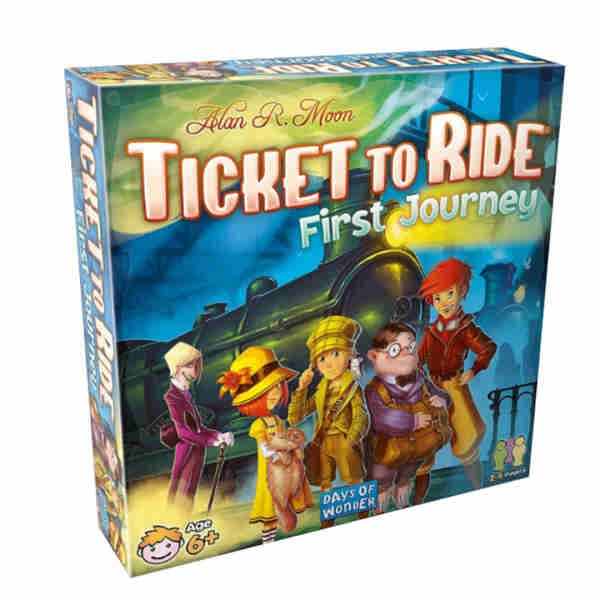 Ticket to ride my first Journey US Edition