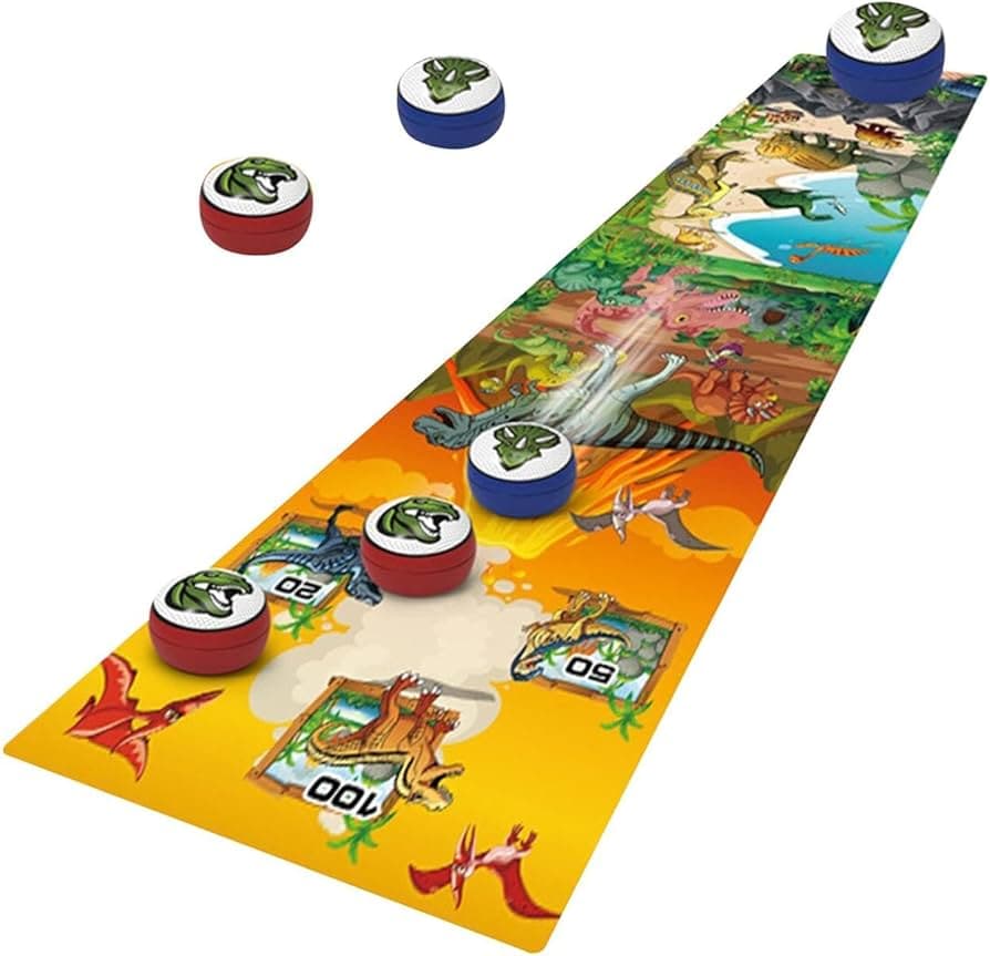 Curling Game - Dinosaurs