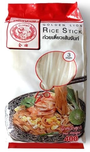 Rice Stick 3mm - Golden Lion