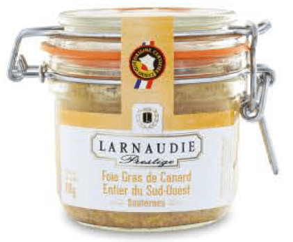 Duck Foie Gras Whole Sauterne Wine - Larnaudie