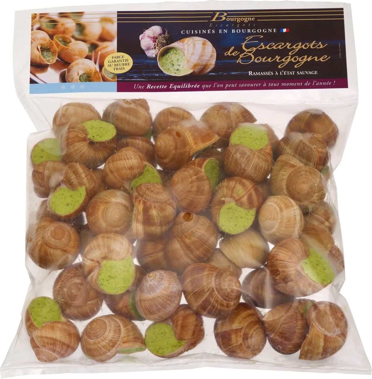 Stuffed Snails Helix Pomatia