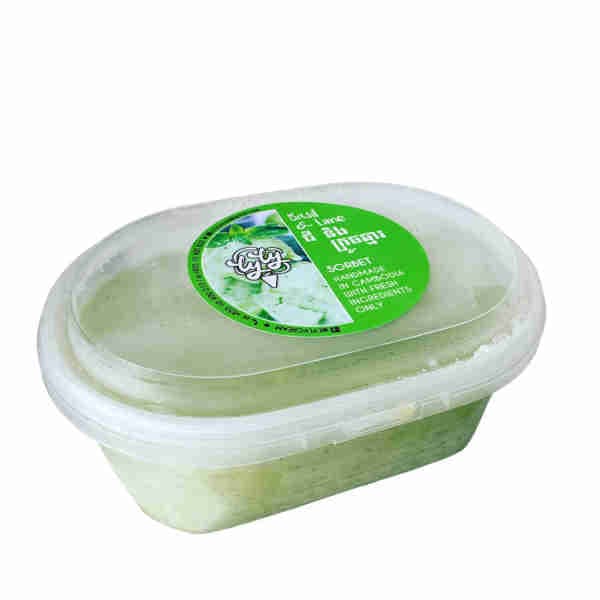 Basil & Lime Sorbet