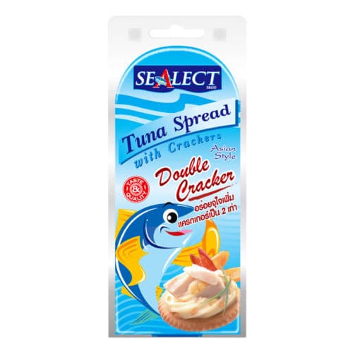 Tuna Spread with Crackers Asian Style