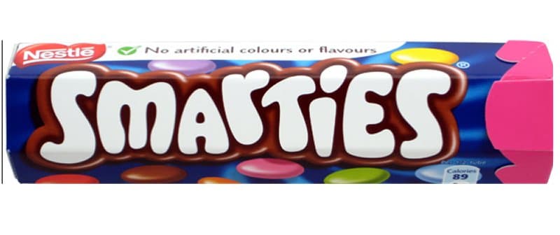 Smarties Tube