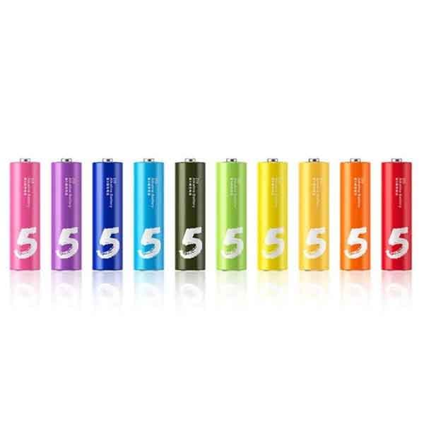Rainbow 5AA batteries