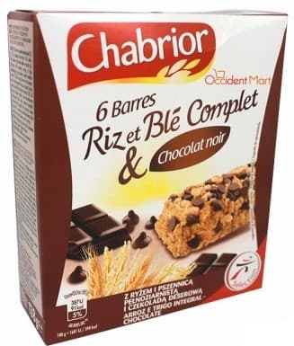 Rice Whole Wheat & Chocolate Bars