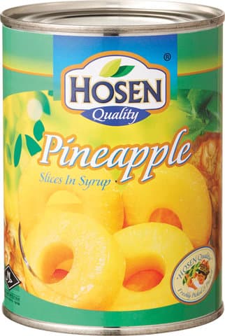 Pineapple Sliced in Syrup