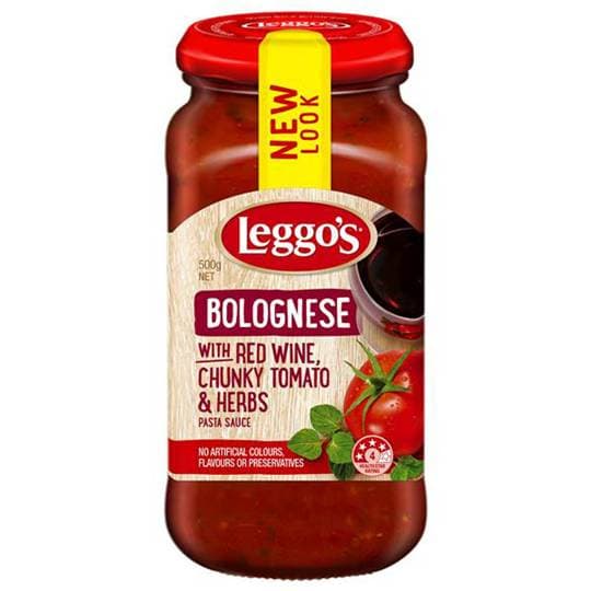 Bolognese with Red Wine, Chunky Tomato & Herbs Pasta Sauce