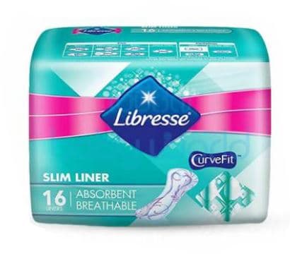 Slim Liners Unscented 16 Pads