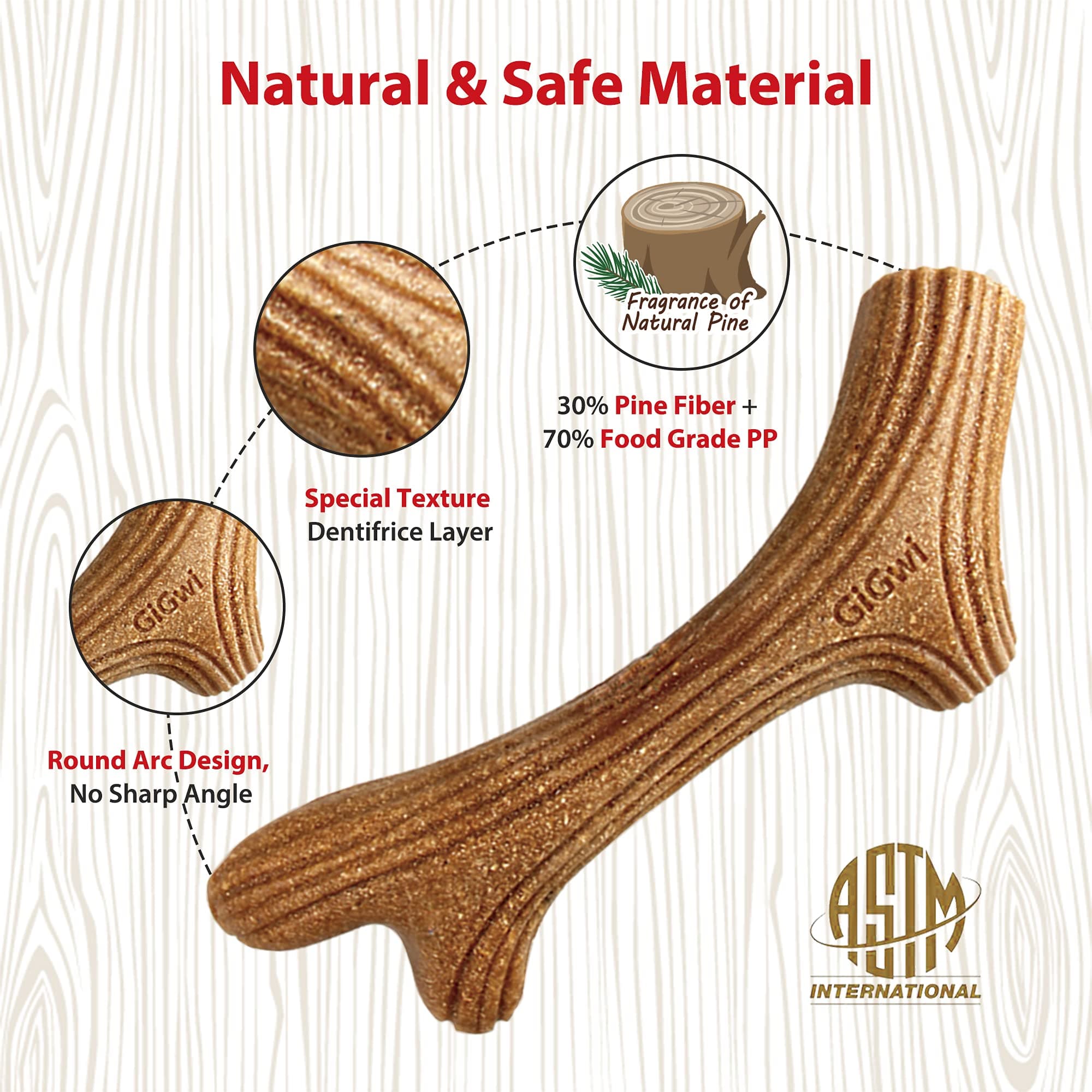 Wooden Antler Eco Line Size XS 2