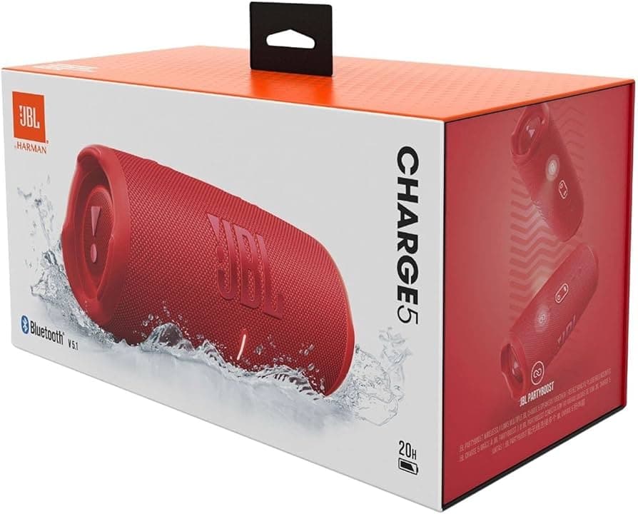 JBL Charge 5 - Red 2