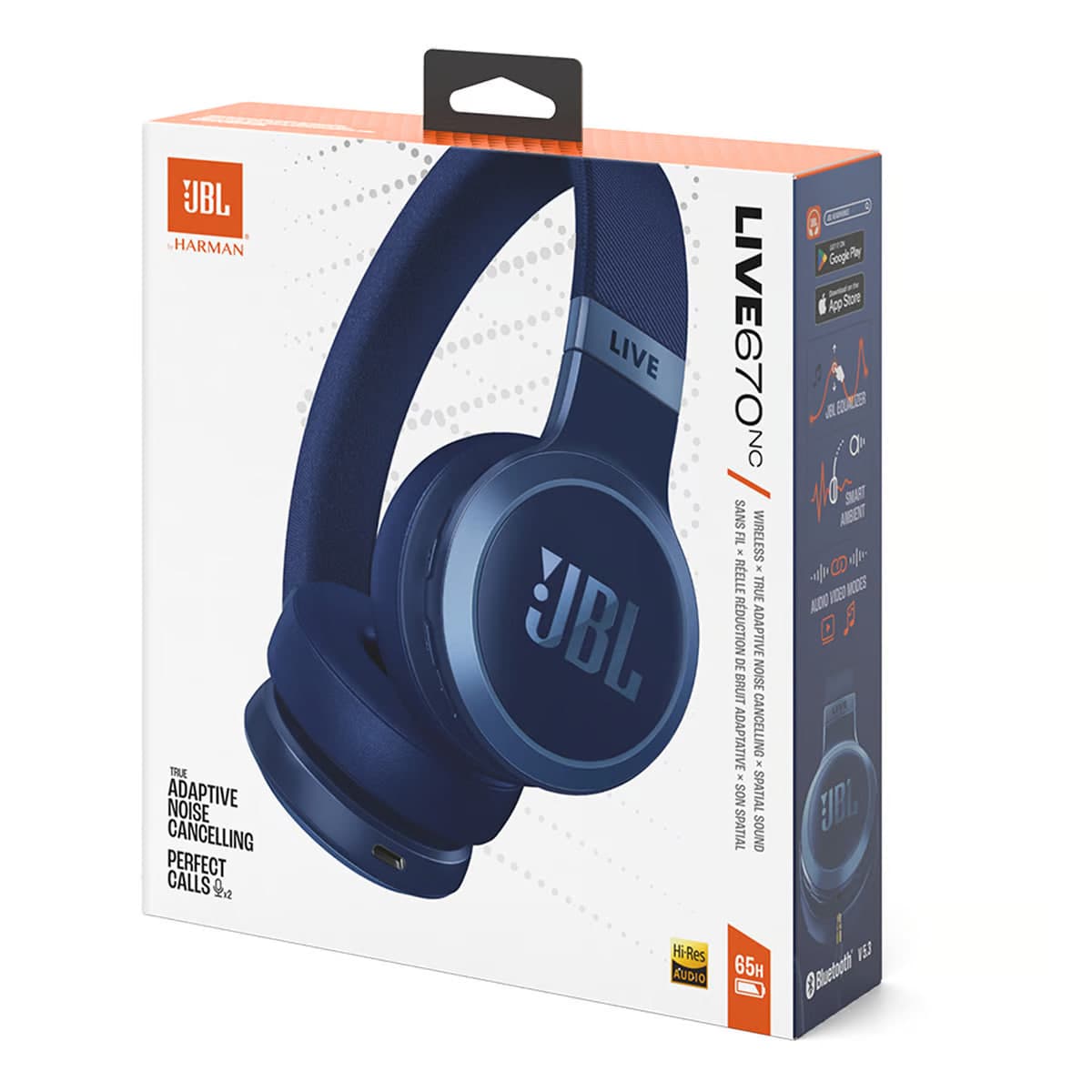JBL Live 670NC - Blue 2