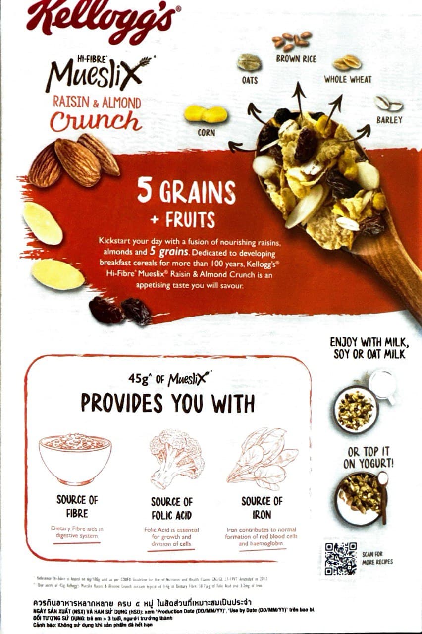 Muesli x Raisin & Almond Crunch - Kellogg's 3