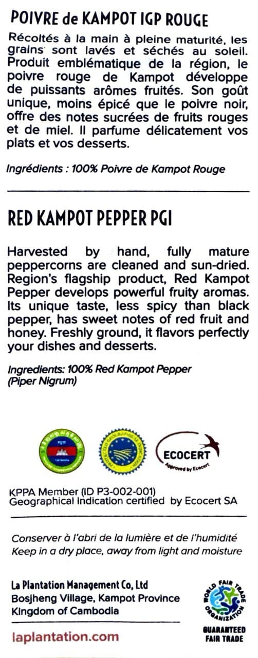 Kampot Red Pepper 100g 3