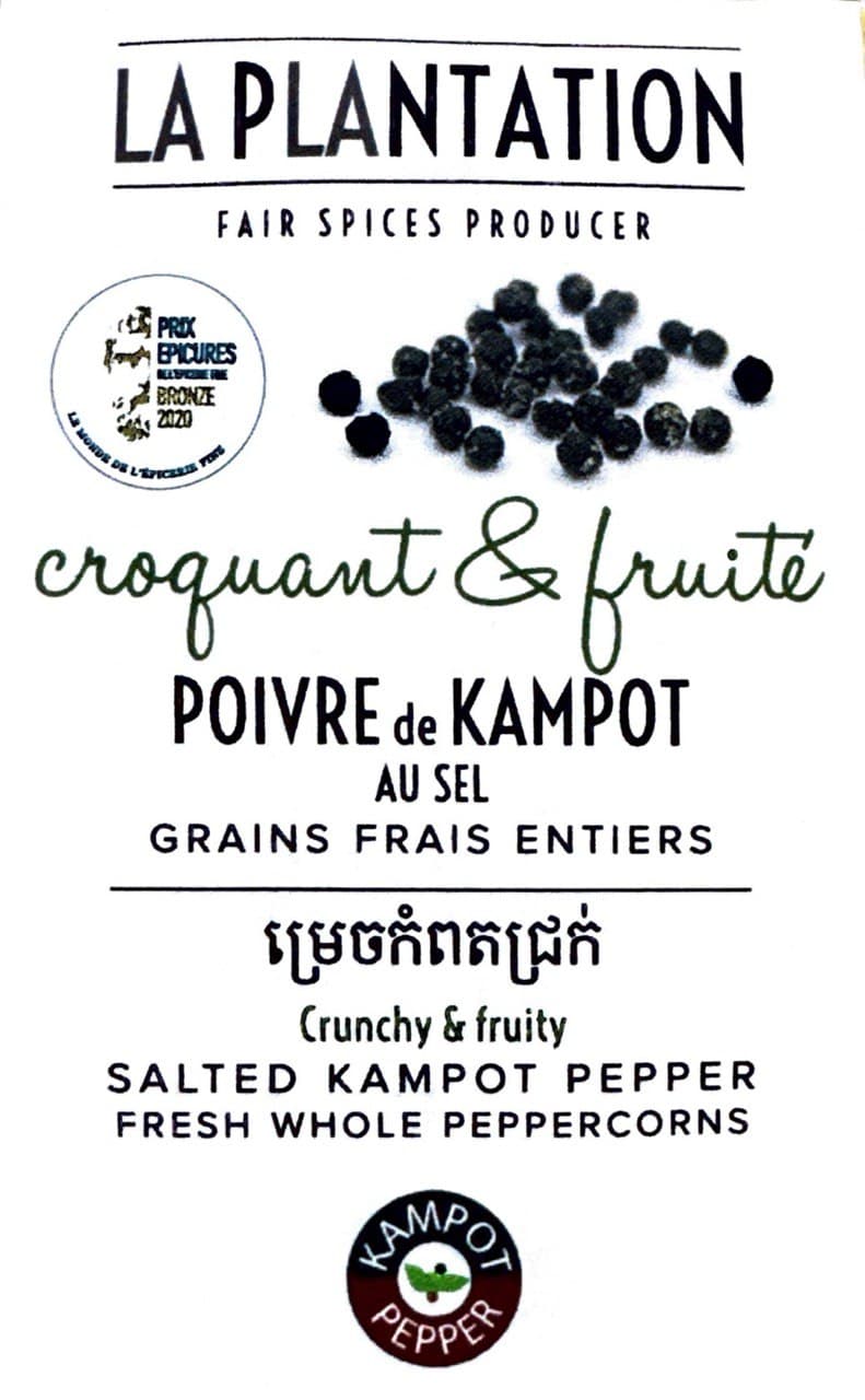 Kampot Salted Pepper (Green) 100g 2