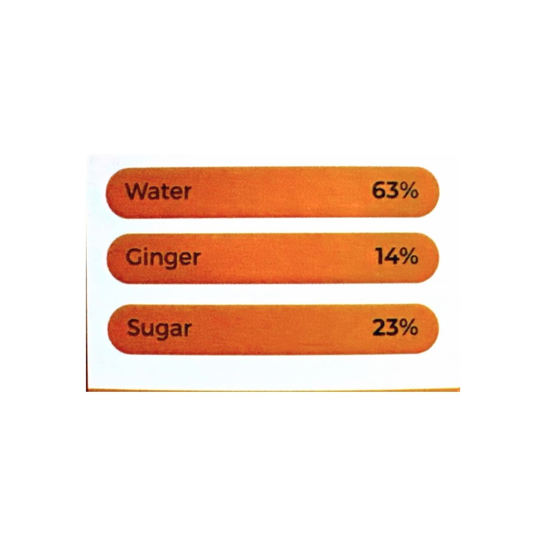 Ginger Syrup - L'Irresistible 700ml 2