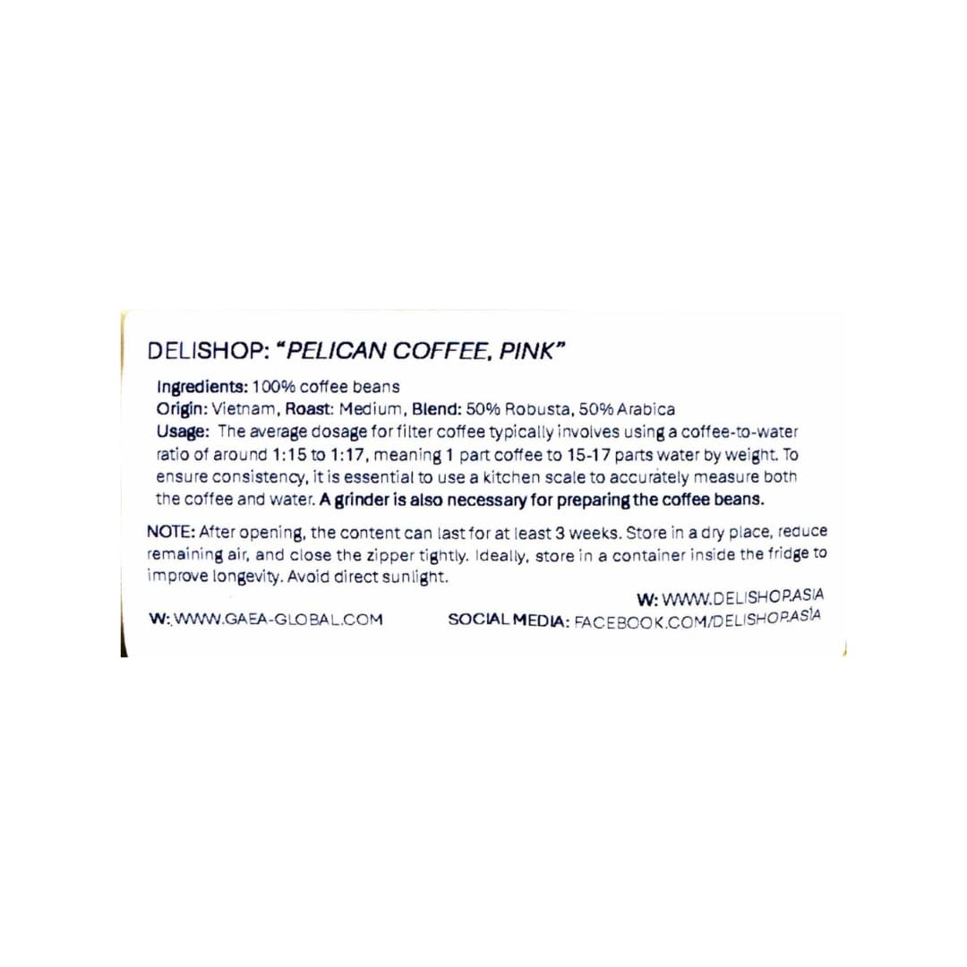 The Pink Robusta/Arabica Blend Coffee Beans 2