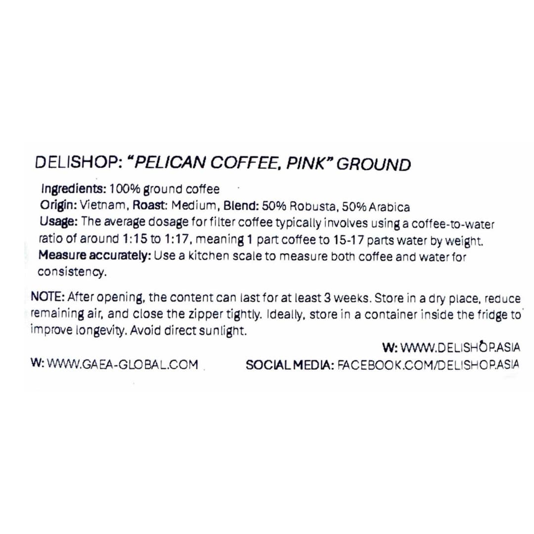 The Pink Robusta/Arabica Blend Ground Coffee 2