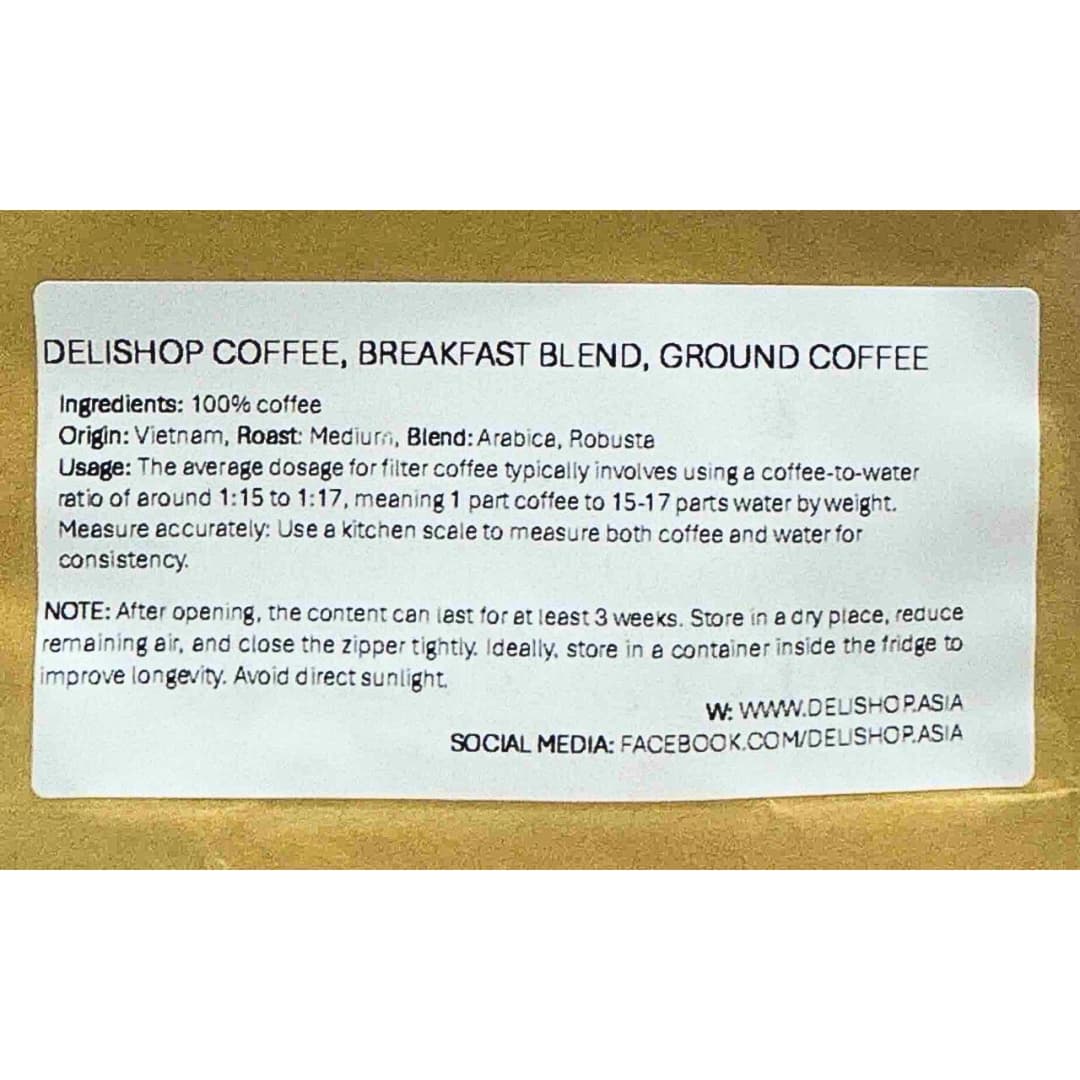 Breakfast Blend Roasted Ground Coffee 2
